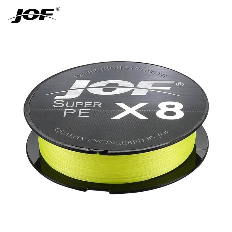 Linha JOF Multifilamento X8 Fios Trançados 300m