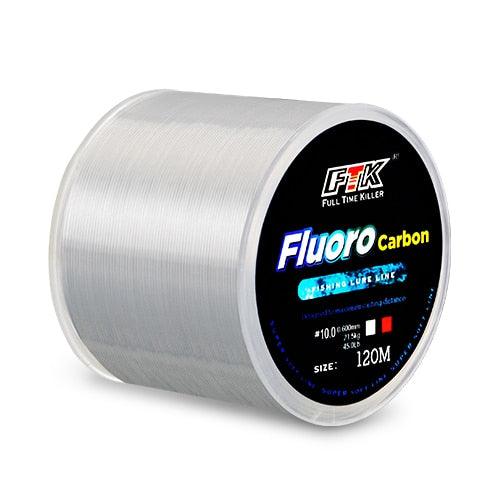 Linha de Pesca Blindada Fluorcarbono 120m