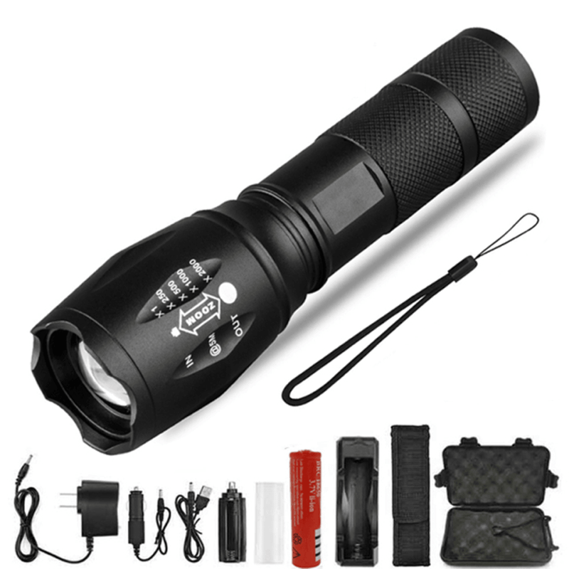 Lanterna Profissional T6 8.000 lumens