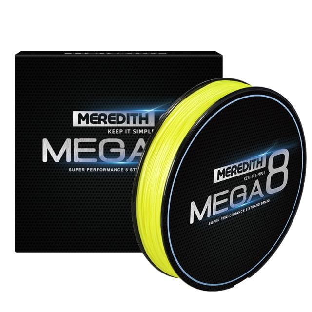 Linha Multifilamento Meredith Mega 8 Tranças 150M 40LBS